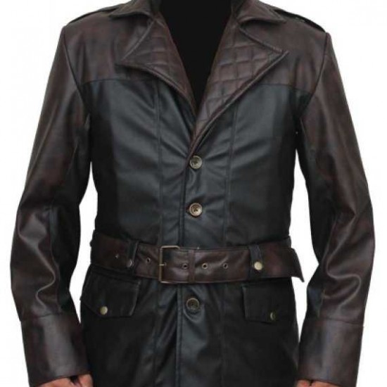 Jacob Frye Assassins Creed Syndicate Leather Trench Coat Costume